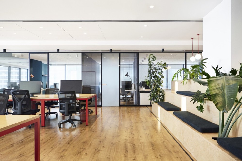 800平米科技公司辦公室裝修設計