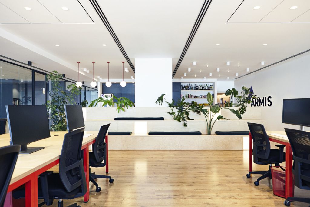 800平米科技公司辦公室裝修設計