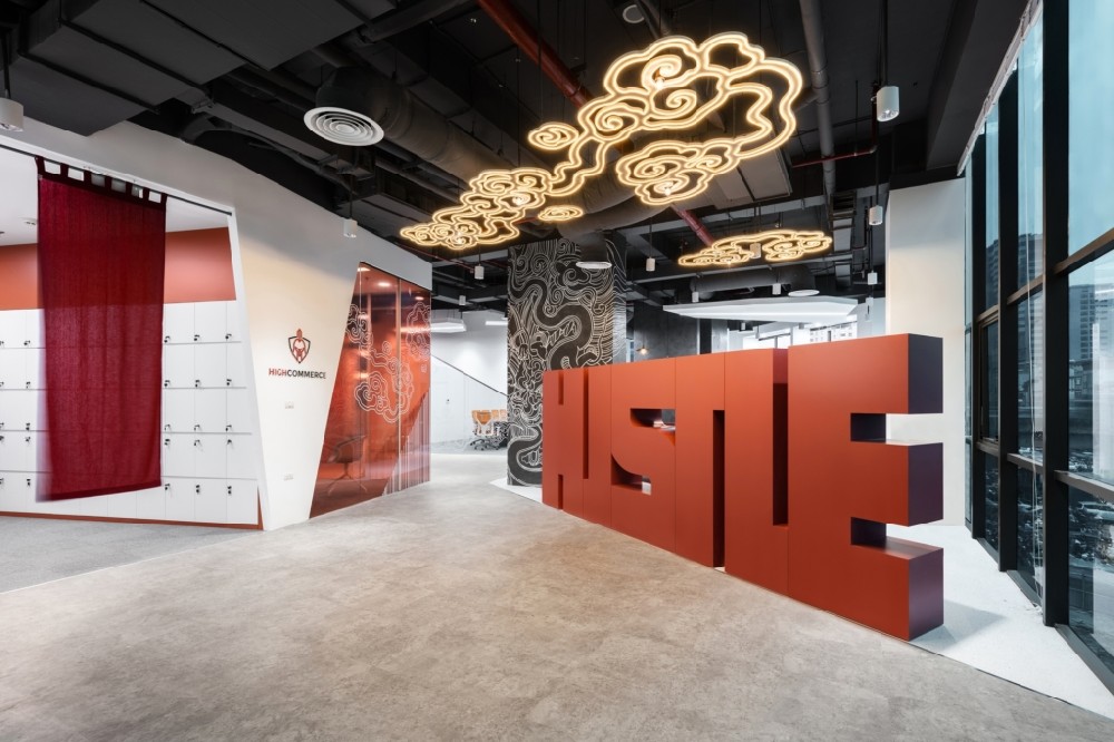 800平米創意公司辦公室裝修設計