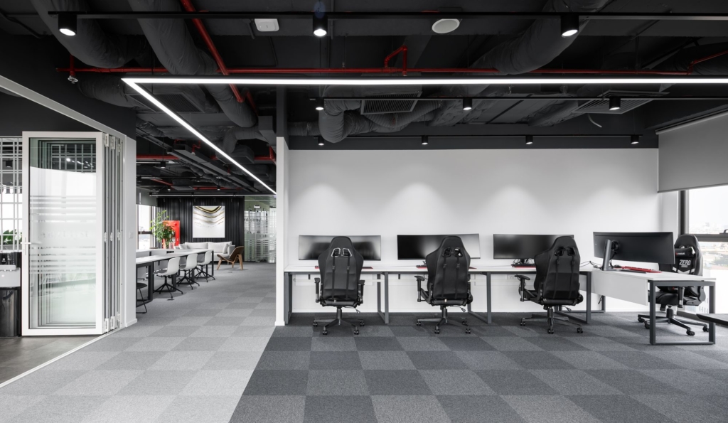 200平米金融公司辦公室裝修設計