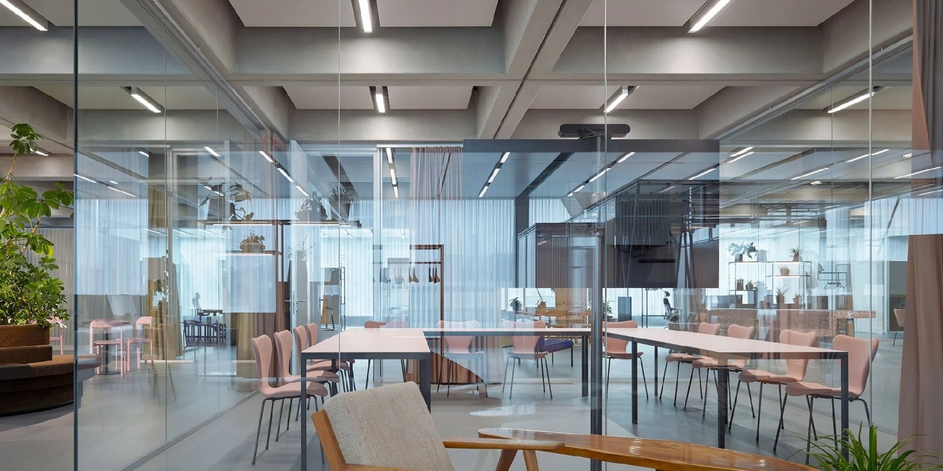 1500平米工作室辦公樓裝修設計