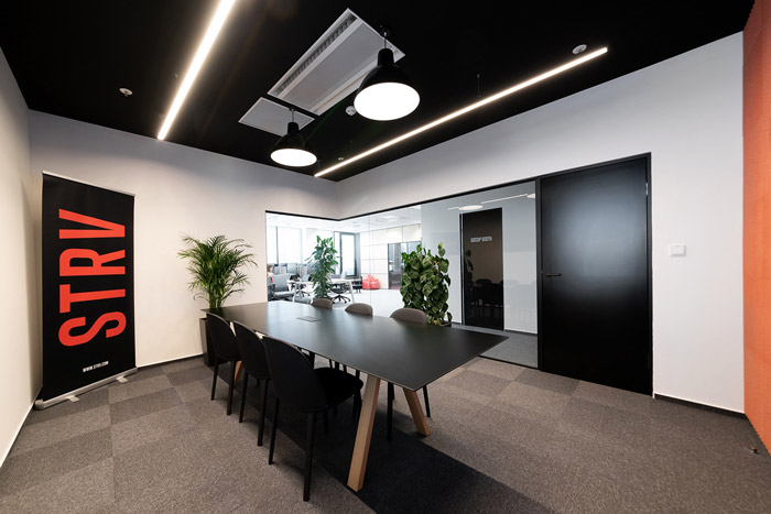 400平米軟件開發公司辦公室裝修設計