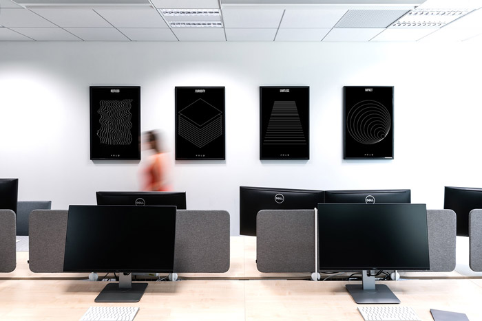 400平米軟件開發公司辦公室裝修設計