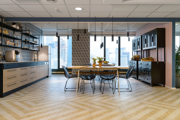 350平米生物技術公司辦公室裝修設計