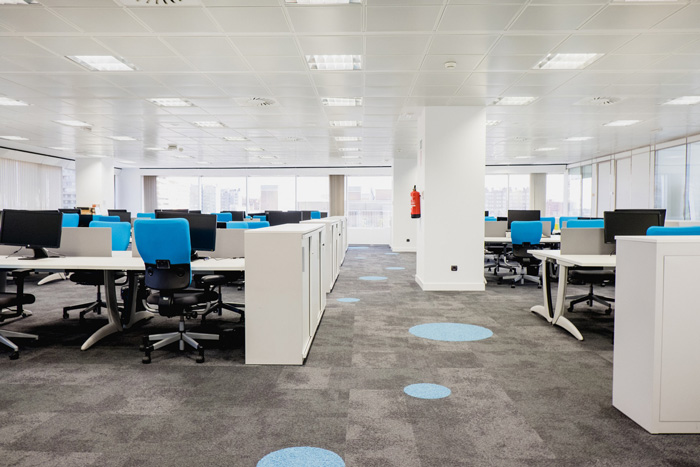 700平米食品公司辦公室裝修設計效果圖
