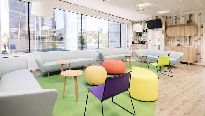 700平米食品公司辦公室裝修設計效果圖