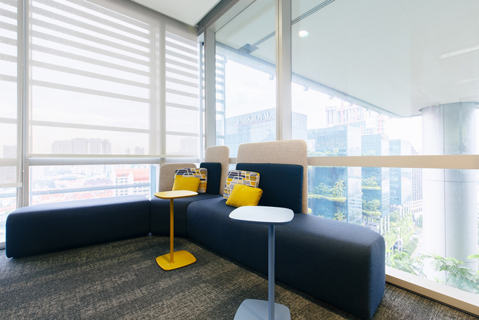 500平米能源公司辦公室裝修設計