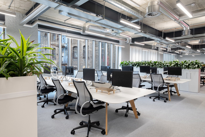 1300平米科技公司辦公樓裝修設計