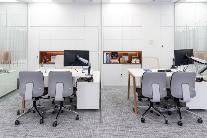 650平米化妝品公司辦公室裝修設計