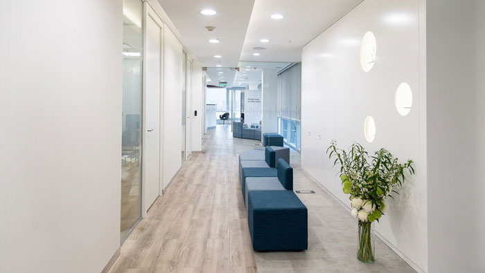 650平米化妝品公司辦公室裝修設計