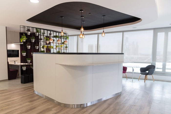 650平米化妝品公司辦公室裝修設計