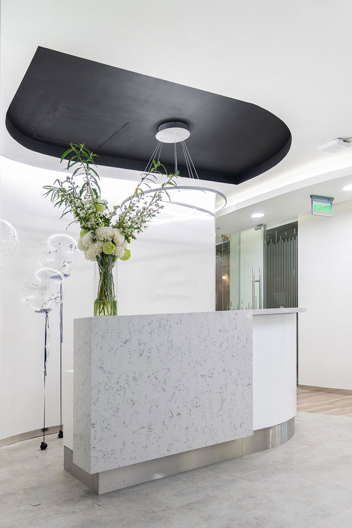 650平米化妝品公司辦公室裝修設計