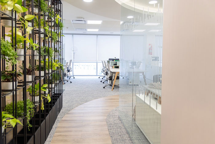 650平米化妝品公司辦公室裝修設計