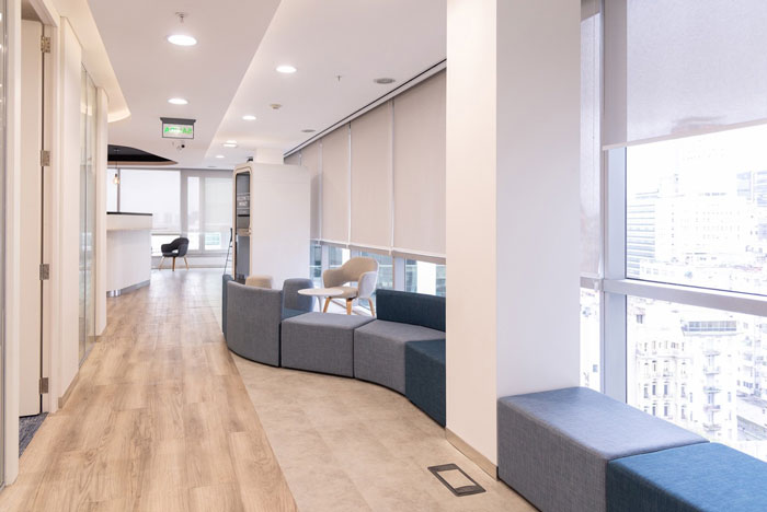 650平米化妝品公司辦公室裝修設計