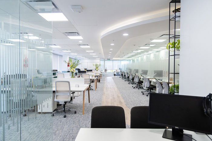 650平米化妝品公司辦公室裝修設計