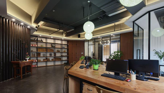 450平米進出口貿易公司辦公室裝修設計