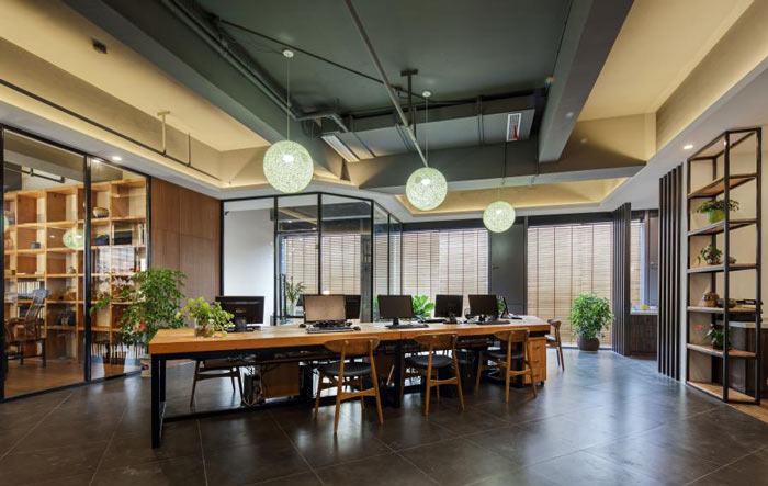 450平米進出口貿易公司辦公室裝修設計