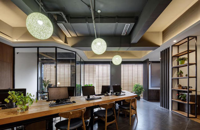 450平米進出口貿易公司辦公室裝修設計