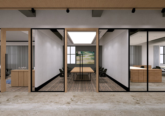 800平米童裝公司辦公室裝修設計