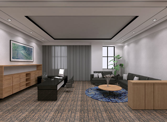 800平米童裝公司辦公室裝修設計