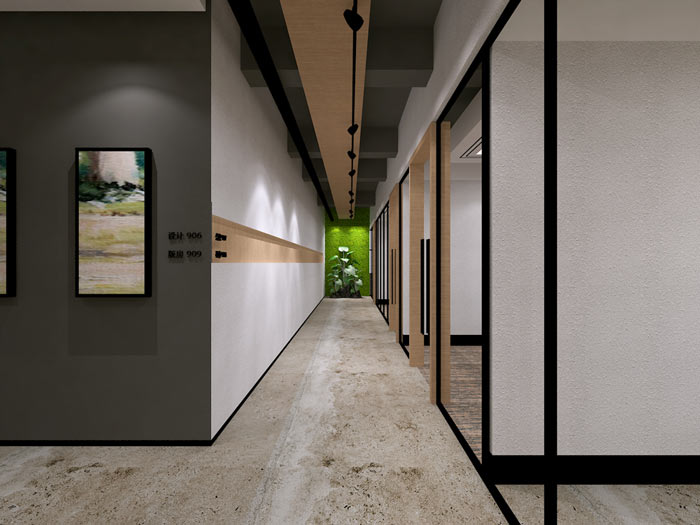 800平米童裝公司辦公室裝修設計