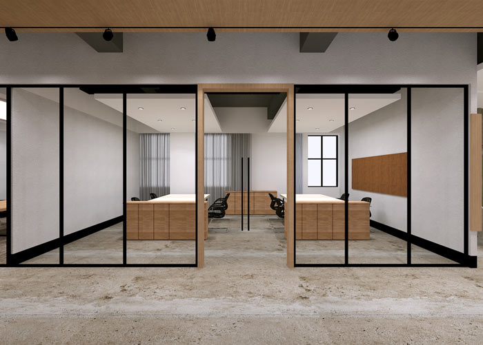 800平米童裝公司辦公室裝修設計