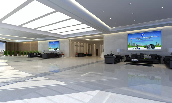 1800平米地鐵指揮中心辦公樓裝修設計