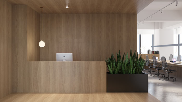 320平米商貿公司辦公室裝修設計