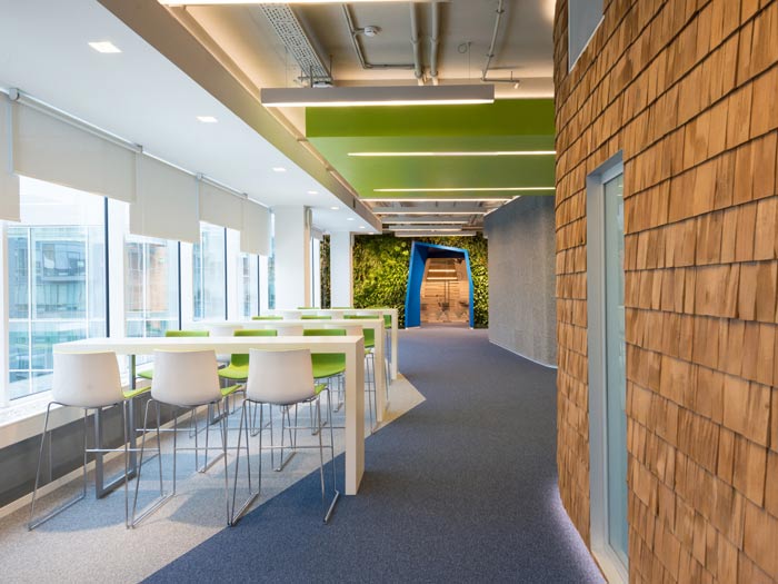 700平米科技信息公司辦公室裝修設計