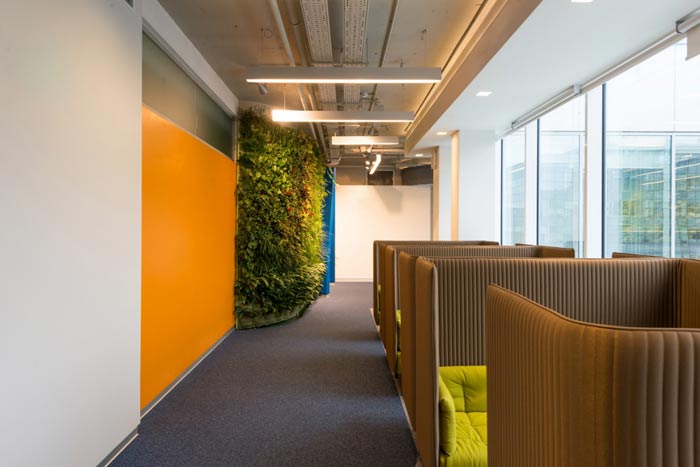 700平米科技信息公司辦公室裝修設計