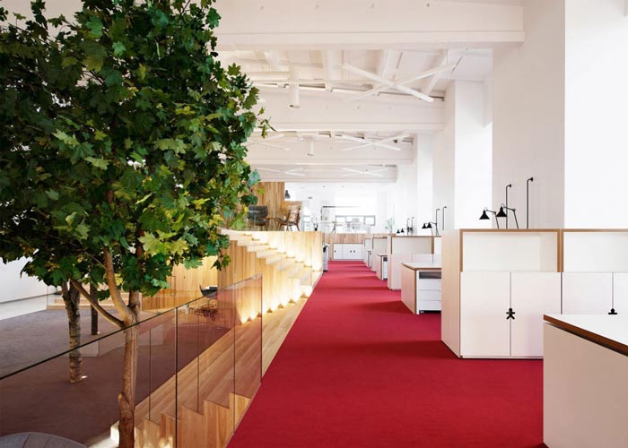 750平米服裝廠房辦公室裝修設計