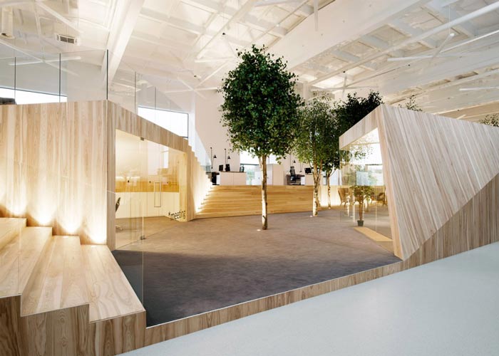 750平米服裝廠房辦公室裝修設計