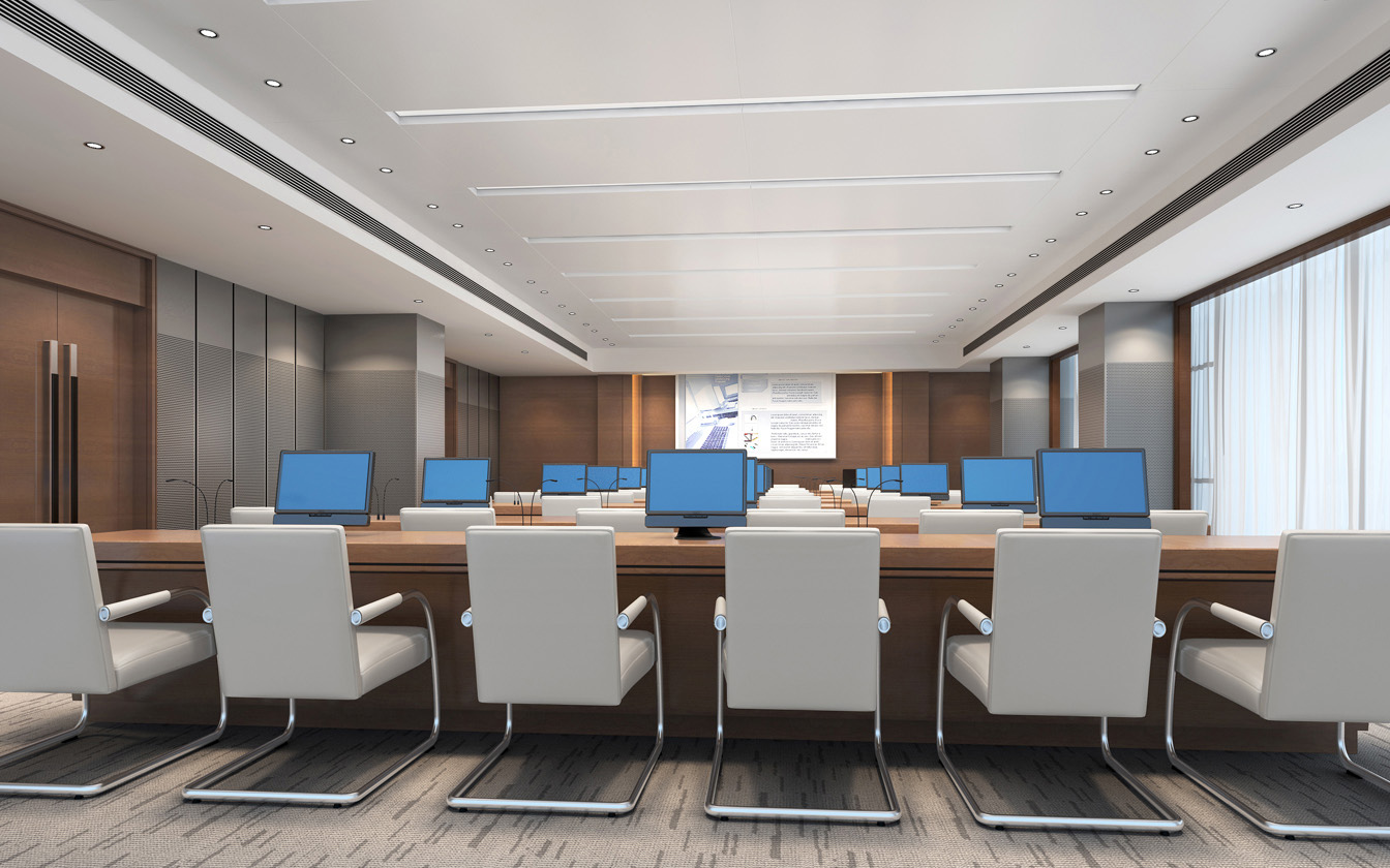 3200平米指揮中心辦公樓裝修設計效果圖