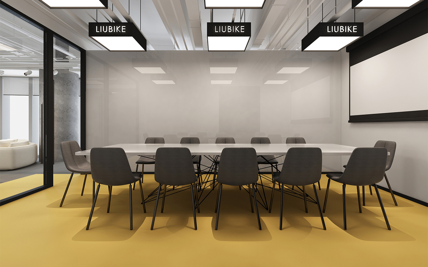 240平米研發公司辦公室裝修設計