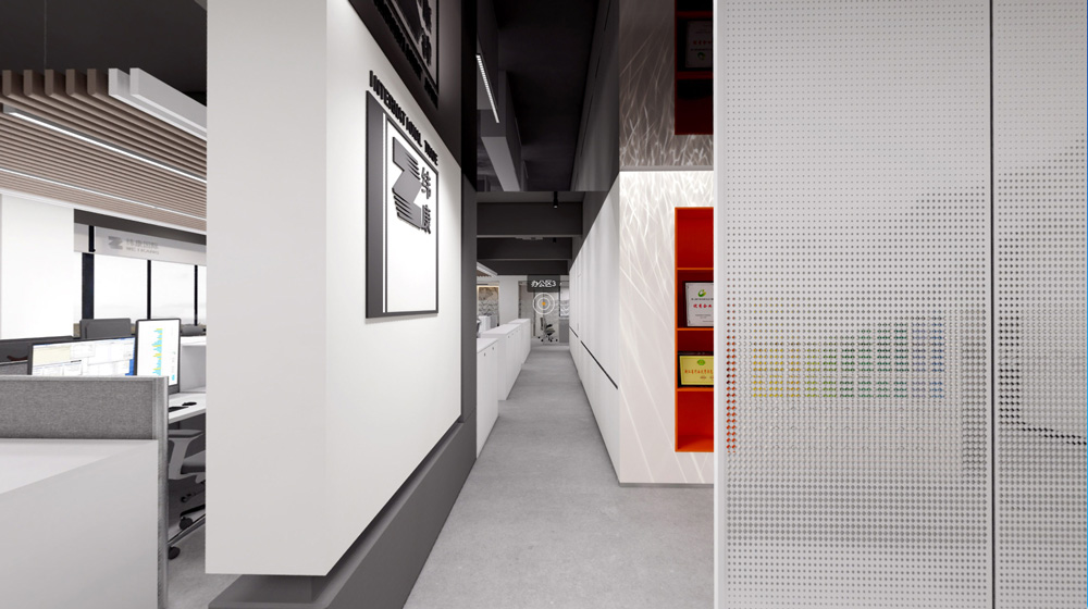 450平米貿易公司辦公室裝修設計