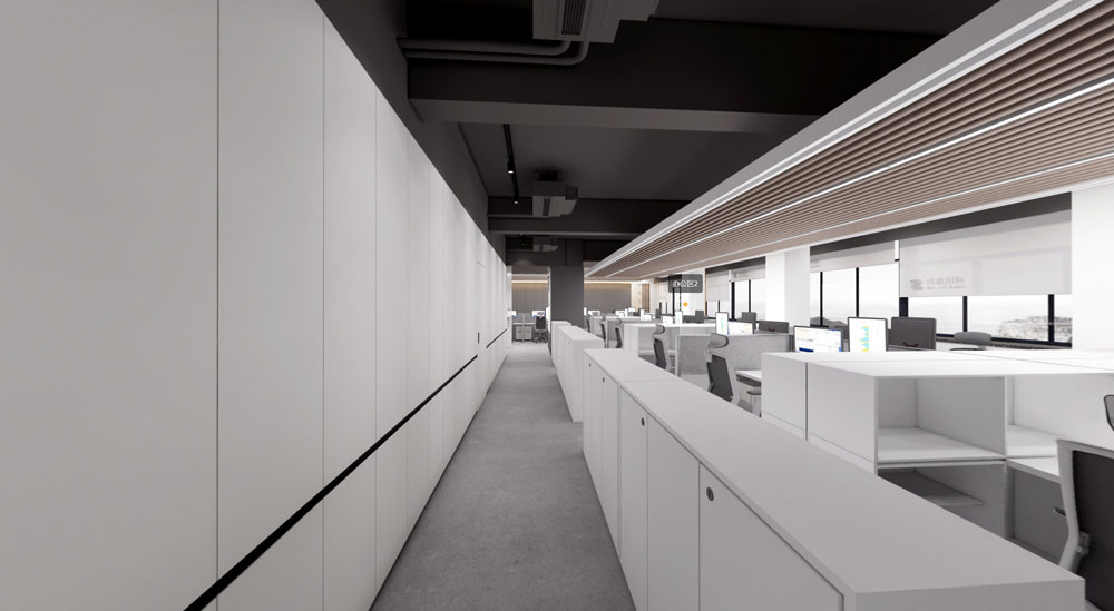 450平米貿易公司辦公室裝修設計