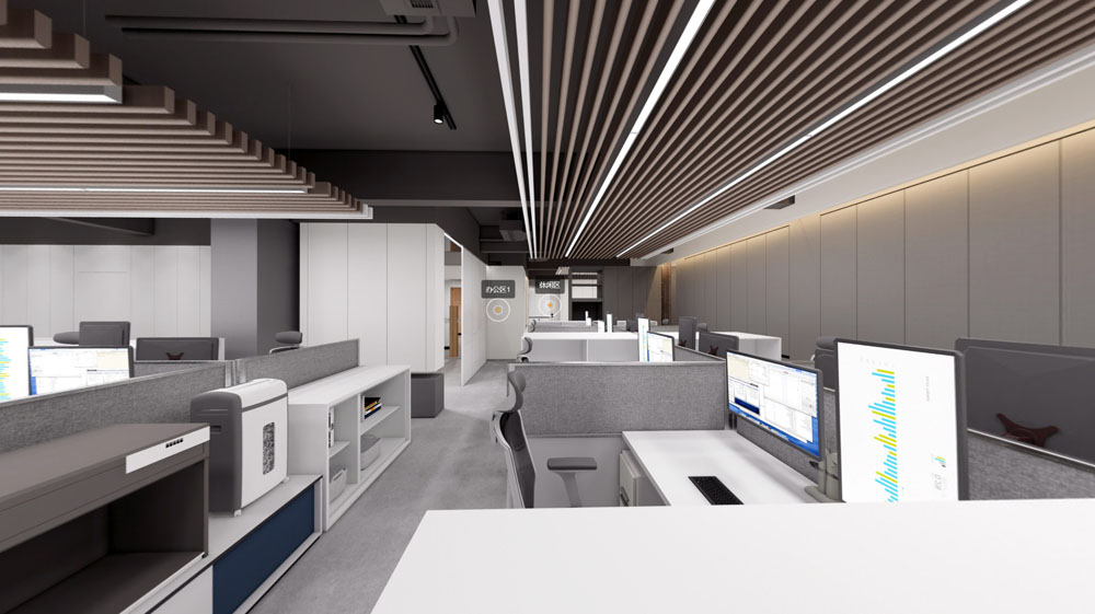 450平米貿易公司辦公室裝修設計