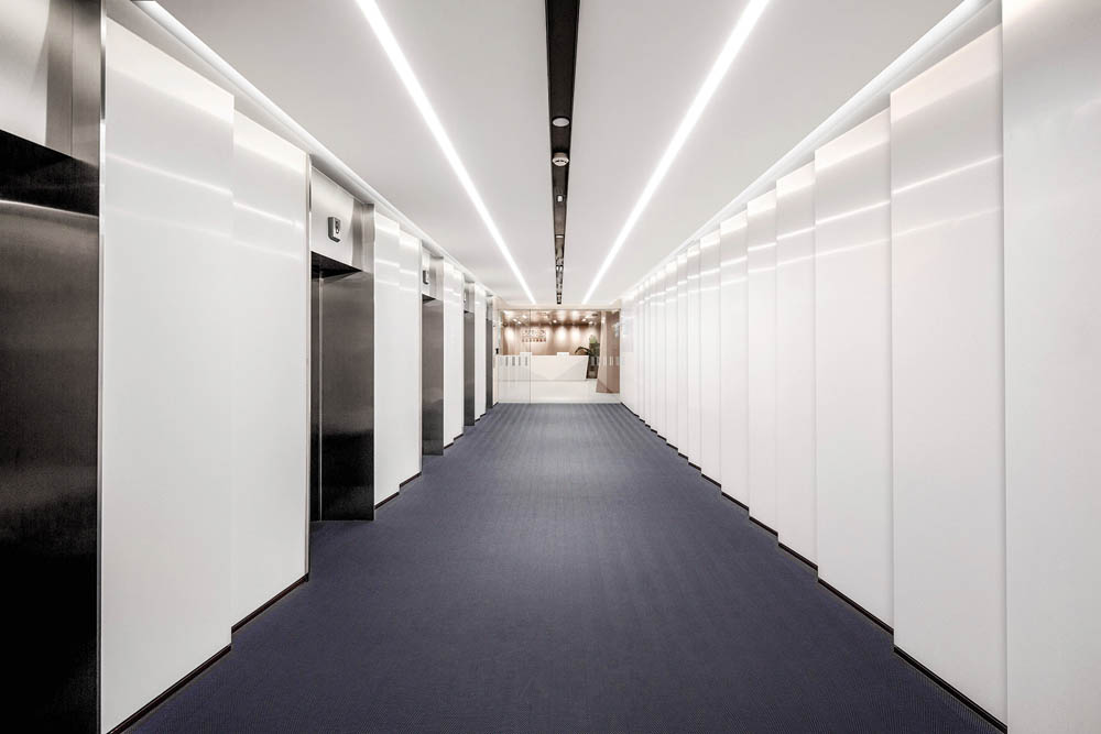 650平米商務公司辦公室裝修設計