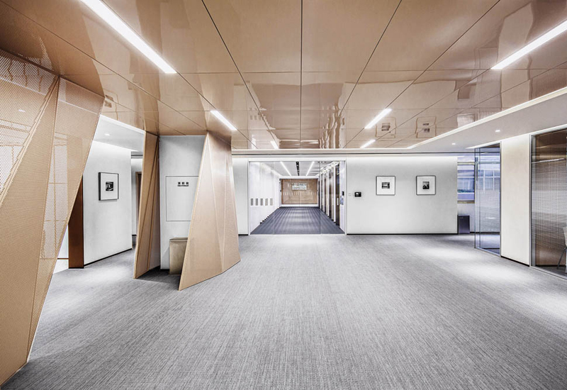 650平米商務公司辦公室裝修設計