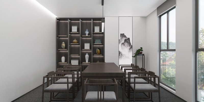 1200平米投資公司辦公室裝修設計