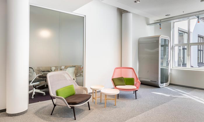 600平米軟件開發(fā)公司辦公室裝修設(shè)計