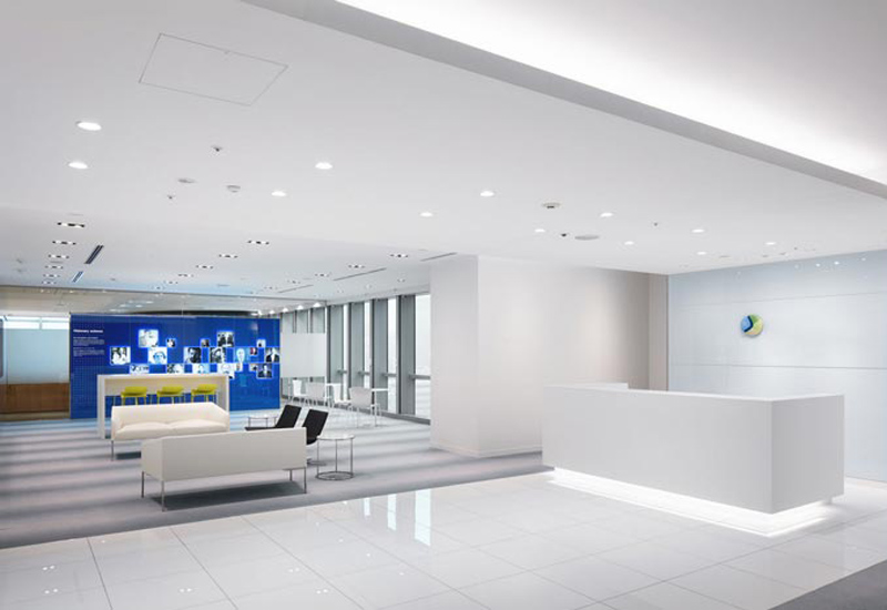 450平米醫藥中心辦公室裝修設計