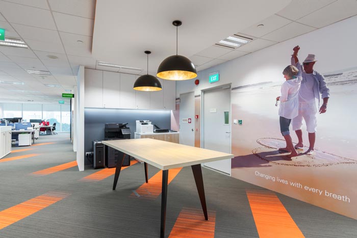 650平米鄭州辦公室裝修設計效果圖