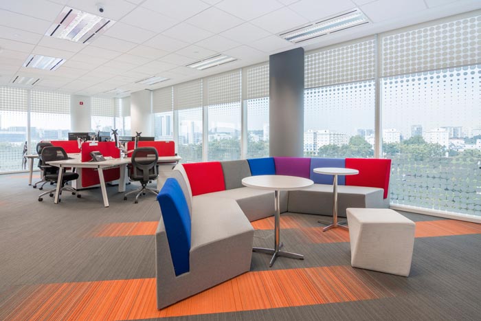 650平米鄭州辦公室裝修設計效果圖