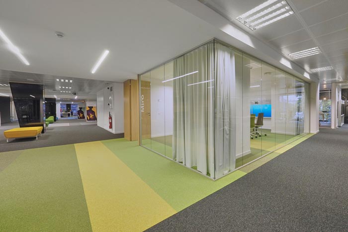 1000平方制藥公司辦公室裝修設計