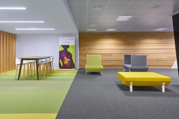 1000平方制藥公司辦公室裝修設計