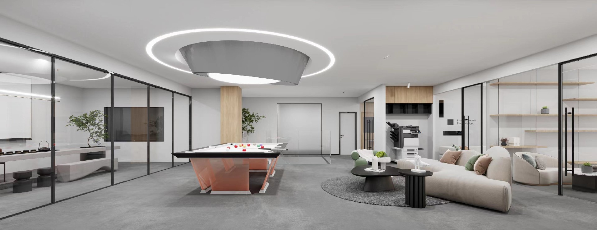 800平米鄭州科技公司辦公室裝修設(shè)計(jì)