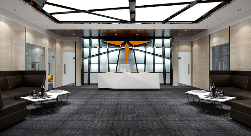 560平米辦公室裝修設計效果圖