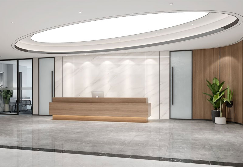 800平鄭州辦公室裝修設計效果圖