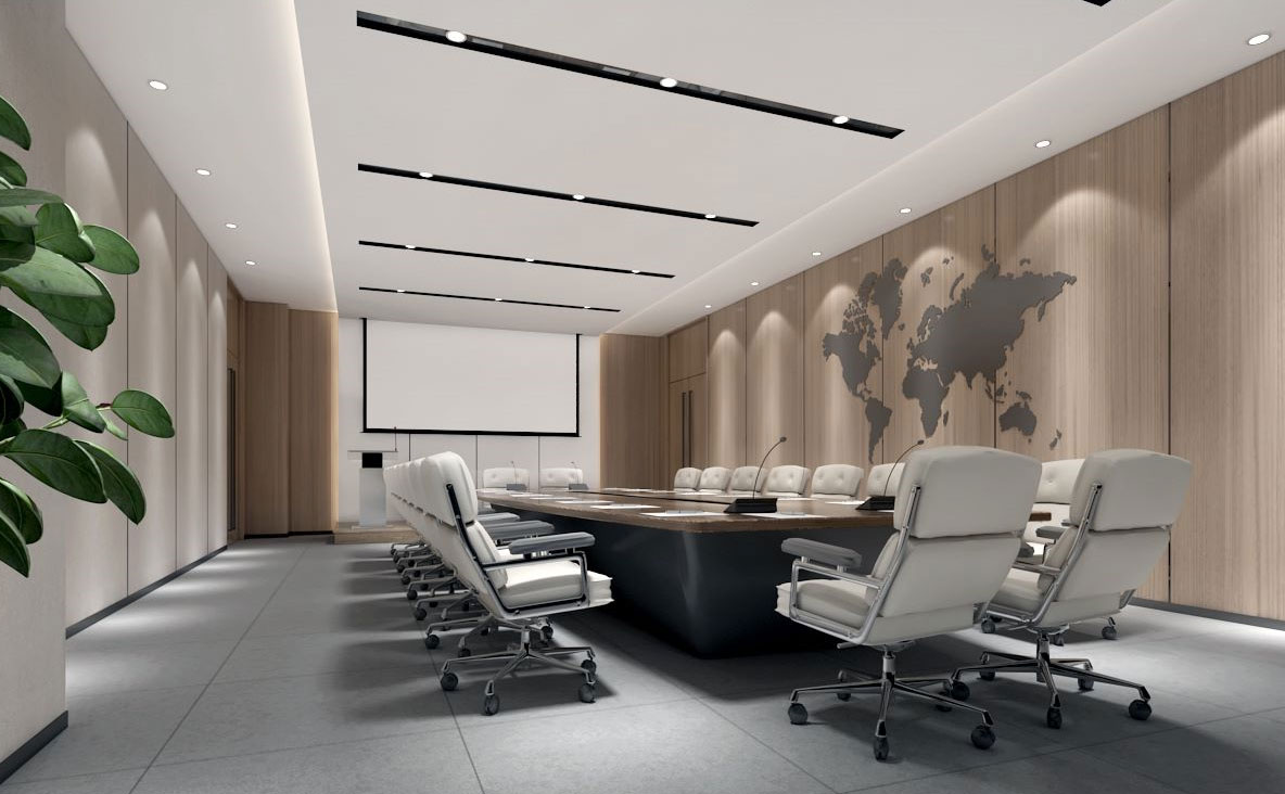 800平鄭州辦公室裝修設計效果圖